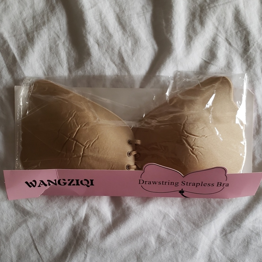 Self Adhesive Nude Strapless Bra | NWT